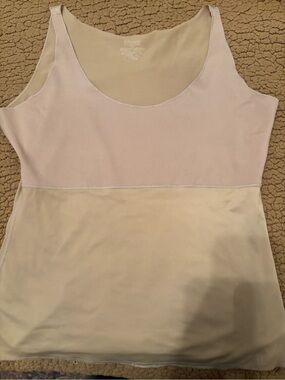 SPANX Two-Tone Scoop Neck Tank 2XL